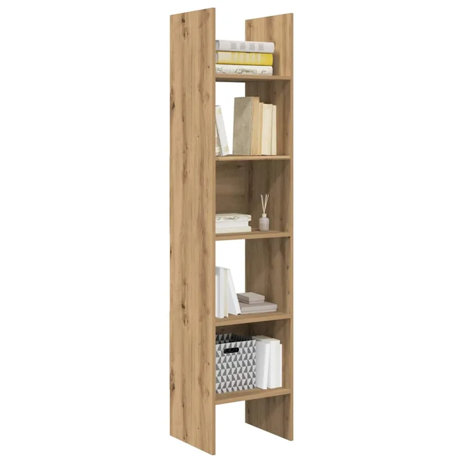 Bibliothèque 5 niveaux 40 x 35 x 180 cm Bois d'ingénierie - 3