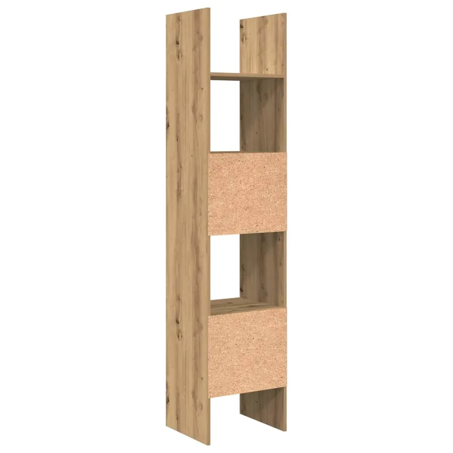 Bibliothèque 5 niveaux 40 x 35 x 180 cm Bois d'ingénierie - 7