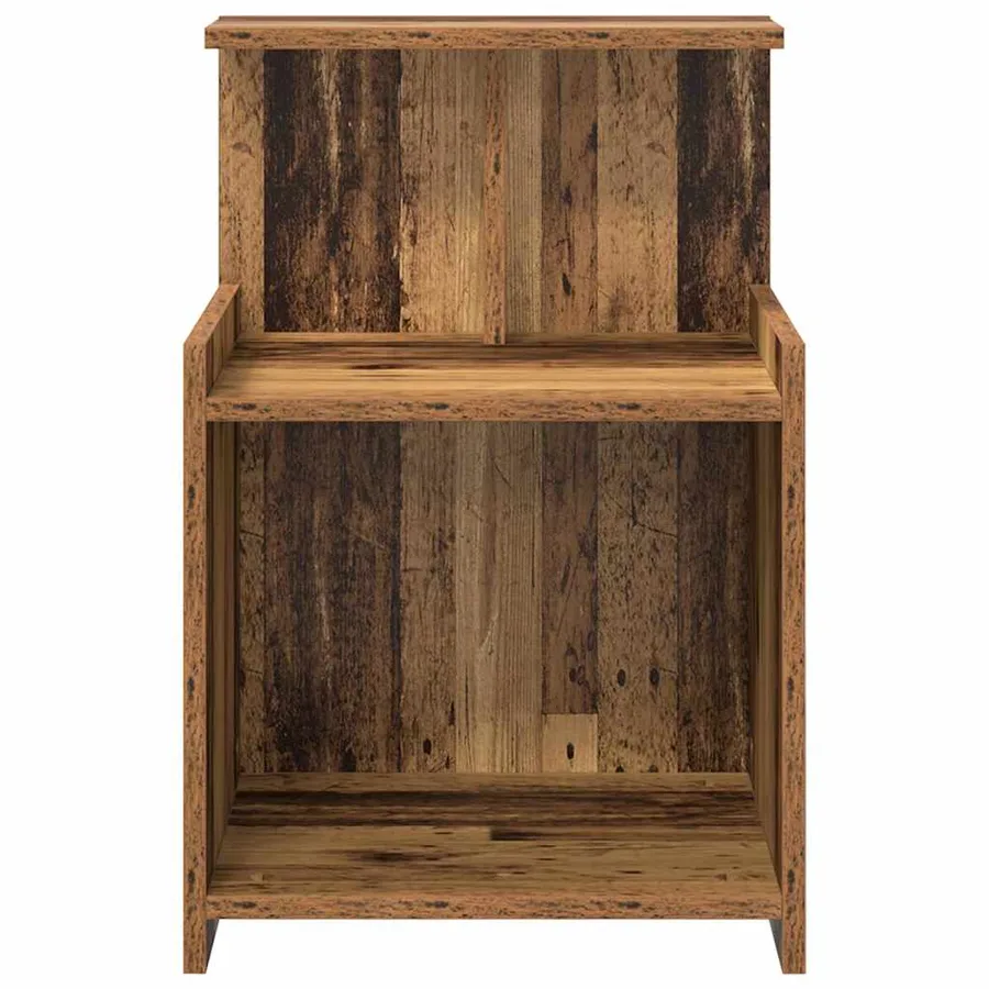 Cabinet de chevet Bois ancien 40 x 35 x 60 cm Bois d'ingénierie - 5