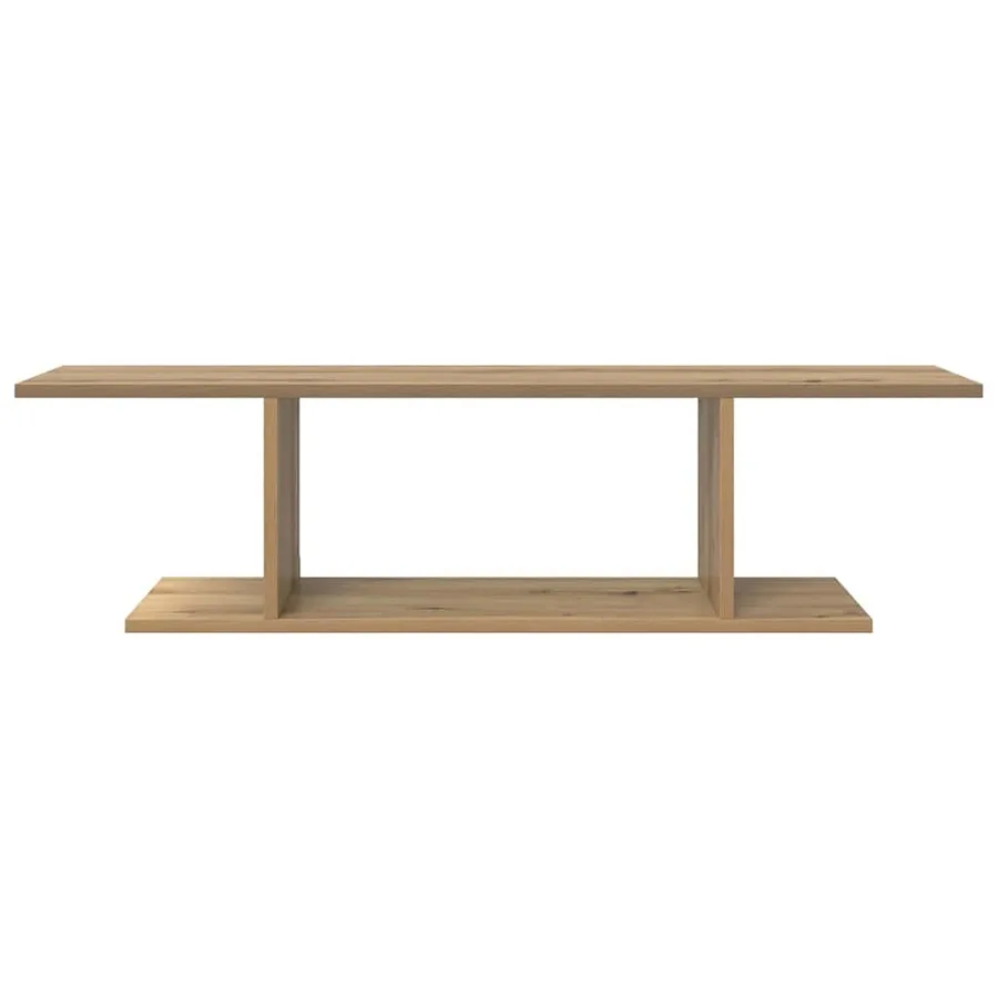 Ensemble meuble TV Marron 103 x 30 x 26,5 cm Bois d'ingénierie - 5