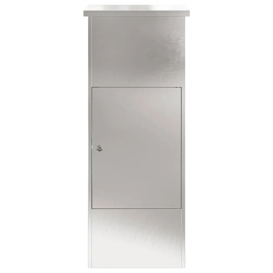 Boîte de dépôt de colis avec porte Argenté 44,5 x 29 x 110,5 cm - 5