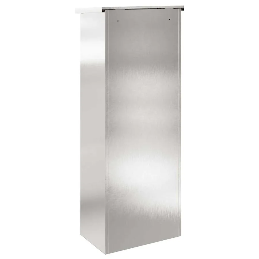 Boîte de dépôt de colis avec porte Argenté 44,5 x 29 x 110,5 cm - 7