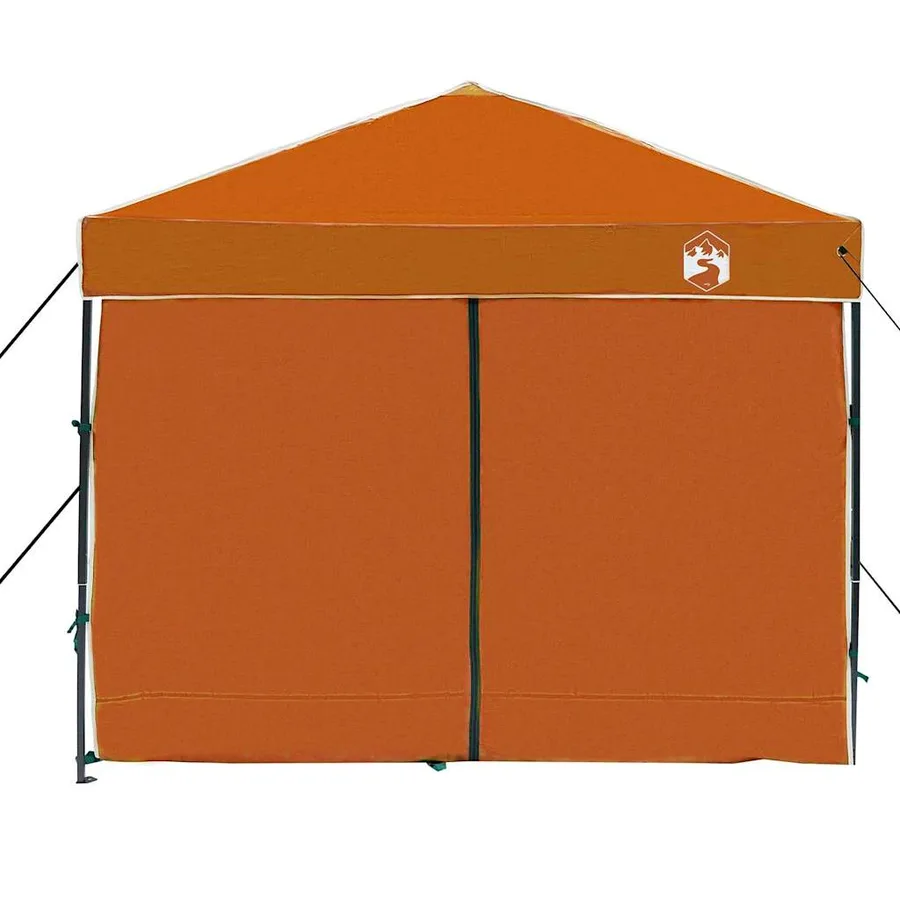 Tente à abri Orange 243 x 243 x 251 cm tissu - 11