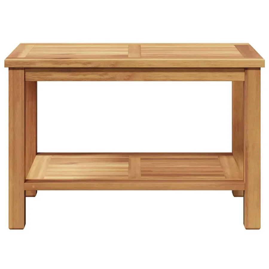 Table basse Marron 70 x 40 x 45 cm Bois de teck massif - 5