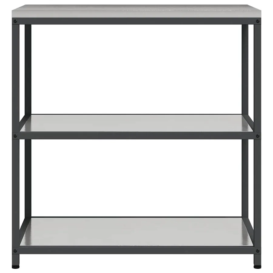 Rangement de cuisine HATTEM Argenté 90 x 50 x 92 cm Acier - 7