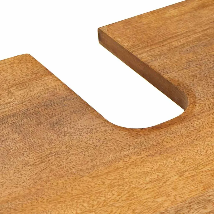 Ensemble de mobilier de salle de bain avec tiroir 5 pcs Marron - 13