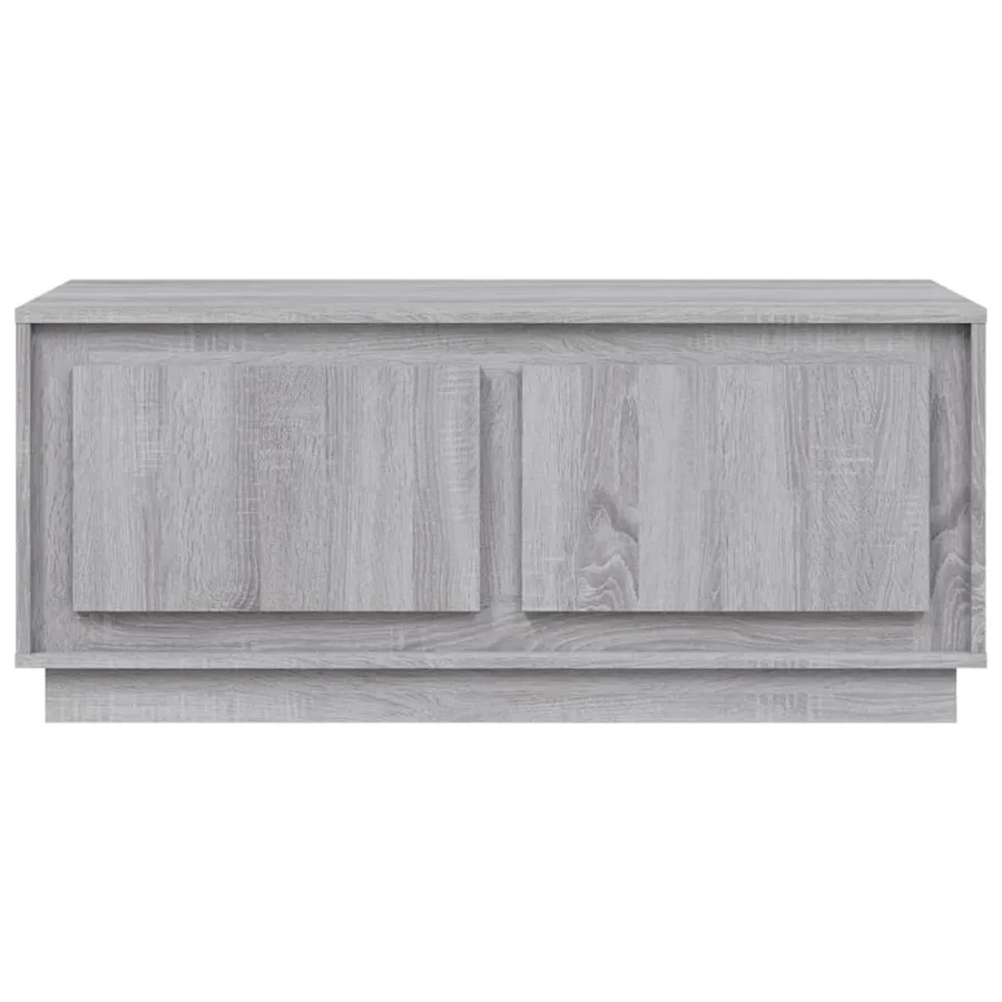 Table basse sonoma gris 102x50x44 cm bois d'ingénierie - 6