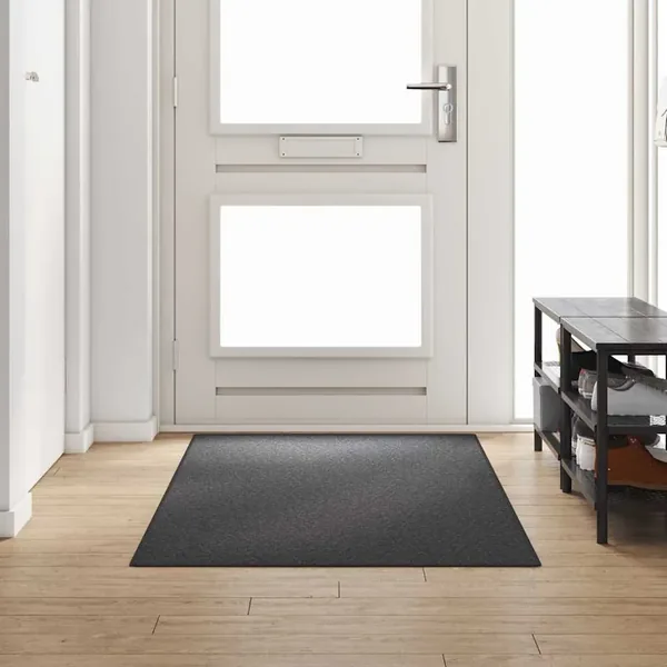 Tapis Couloir Gris foncé 100 x 250 cm 100% Polypropylène