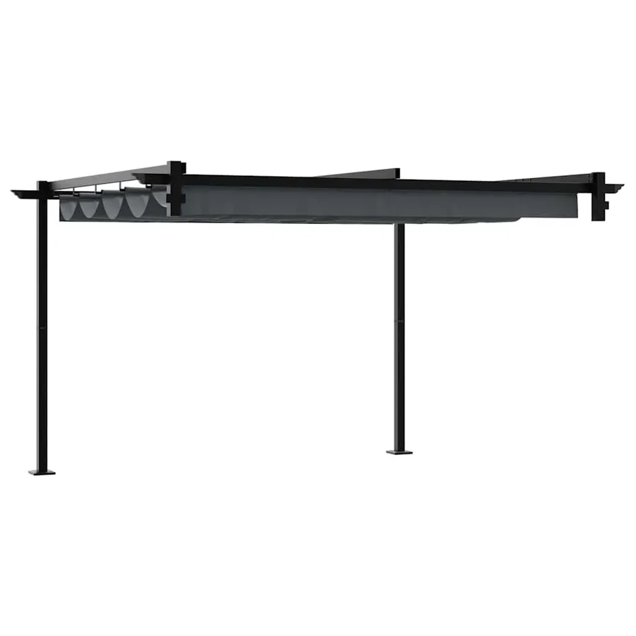 Pavillon 300 x 300 x 200 cm Anthracite Polyester - 6