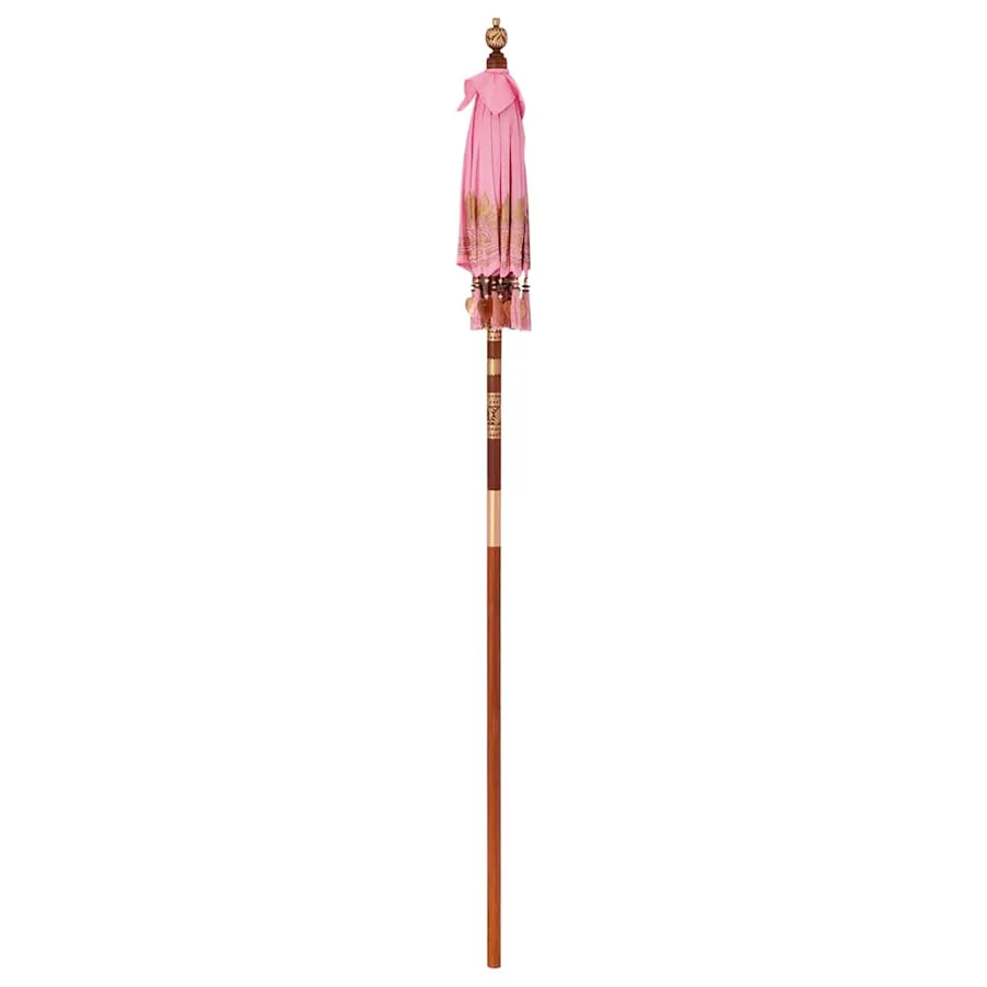 Parasol balinais Rose 125 x 125 x 260 cm - 4