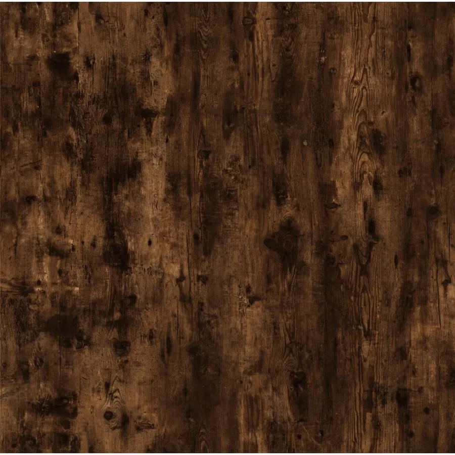 Table d'appoint Chêne fumé 50x46x35 cm Bois d'ingénierie - 9