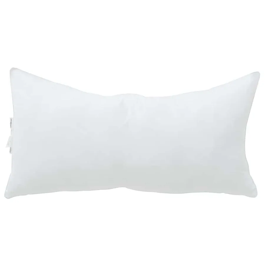 Oreiller avec oreiller Blanc 80 x 42 x 20 cm Coton et polyester - 2