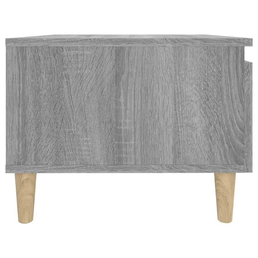 Tables d'appoint 2 pcs Sonoma gris 50x46x35 cm Bois ingénierie - 10