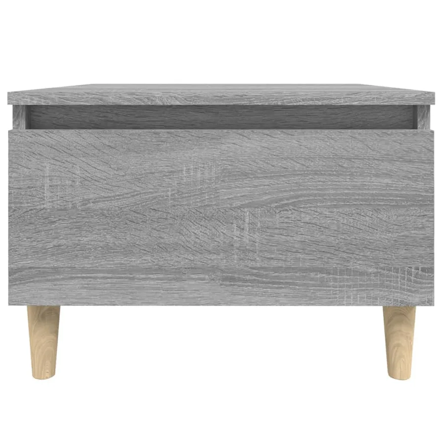 Tables d'appoint 2 pcs Sonoma gris 50x46x35 cm Bois ingénierie - 8