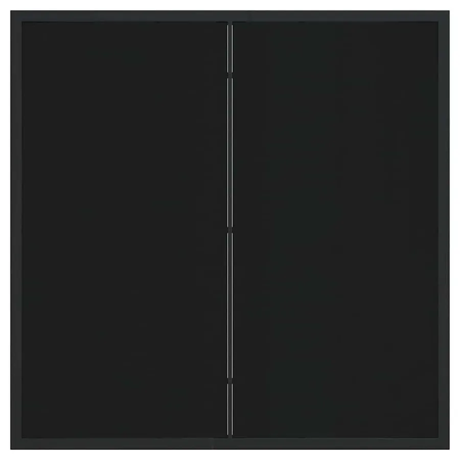 Table de Jardin Noir 80 x 80 x 73 cm Métal - 7