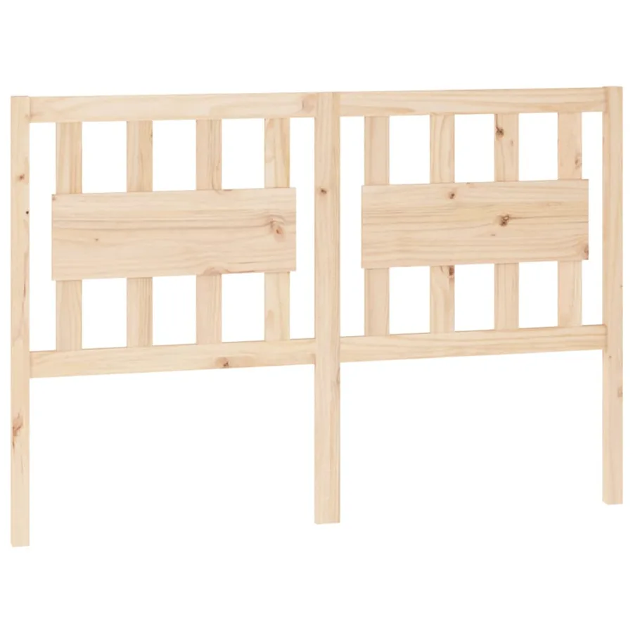 Tête de lit 125,5x4x100 cm Bois massif de pin - 2
