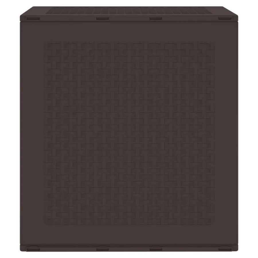 Boîte de rangement Marron 55 x 53 x 57 cm Polypropylène - 4