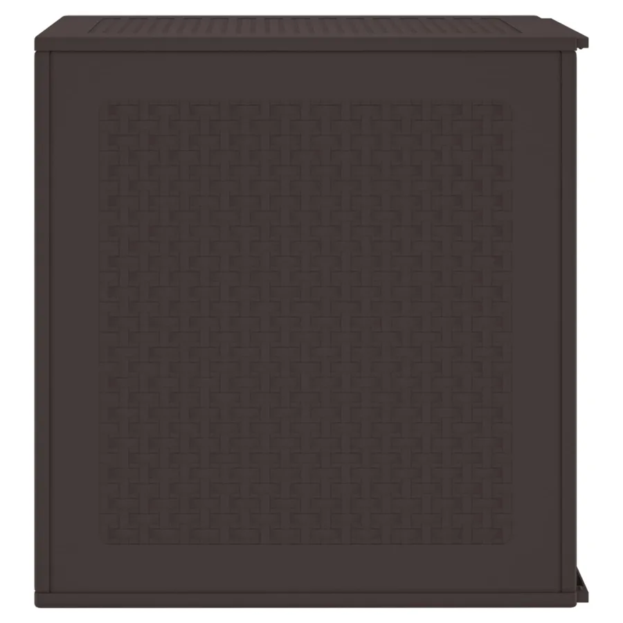 Boîte de rangement Marron 55 x 53 x 57 cm Polypropylène - 5