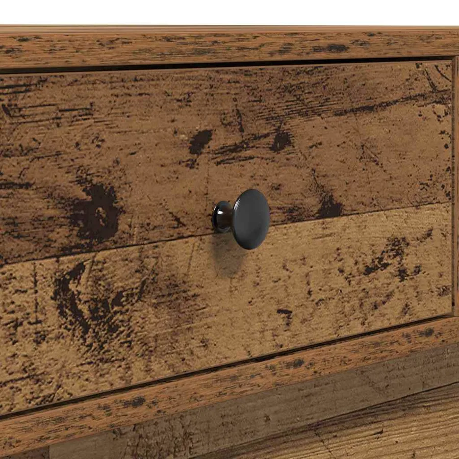 Table basse Bois ancien 90 x 90 x 28 cm Bois d'ingénierie - 10