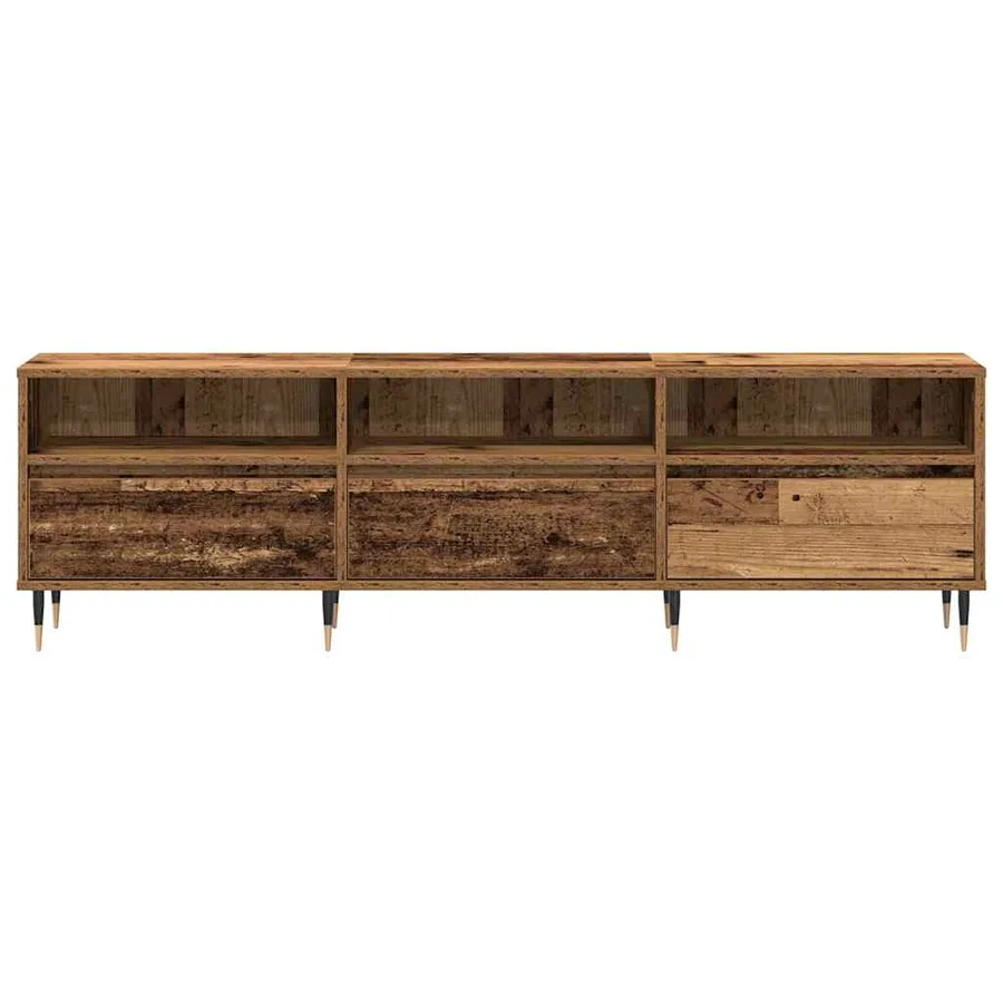 Meuble TV Bois Ancien 150 x 30 x 45 cm Bois d'ingénierie - 7