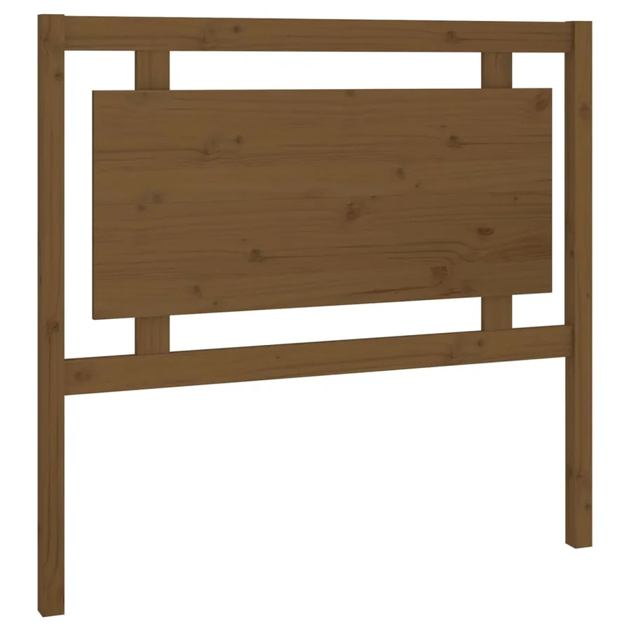 Tête de lit Marron miel 105,5x4x100 cm Bois massif de pin - 2