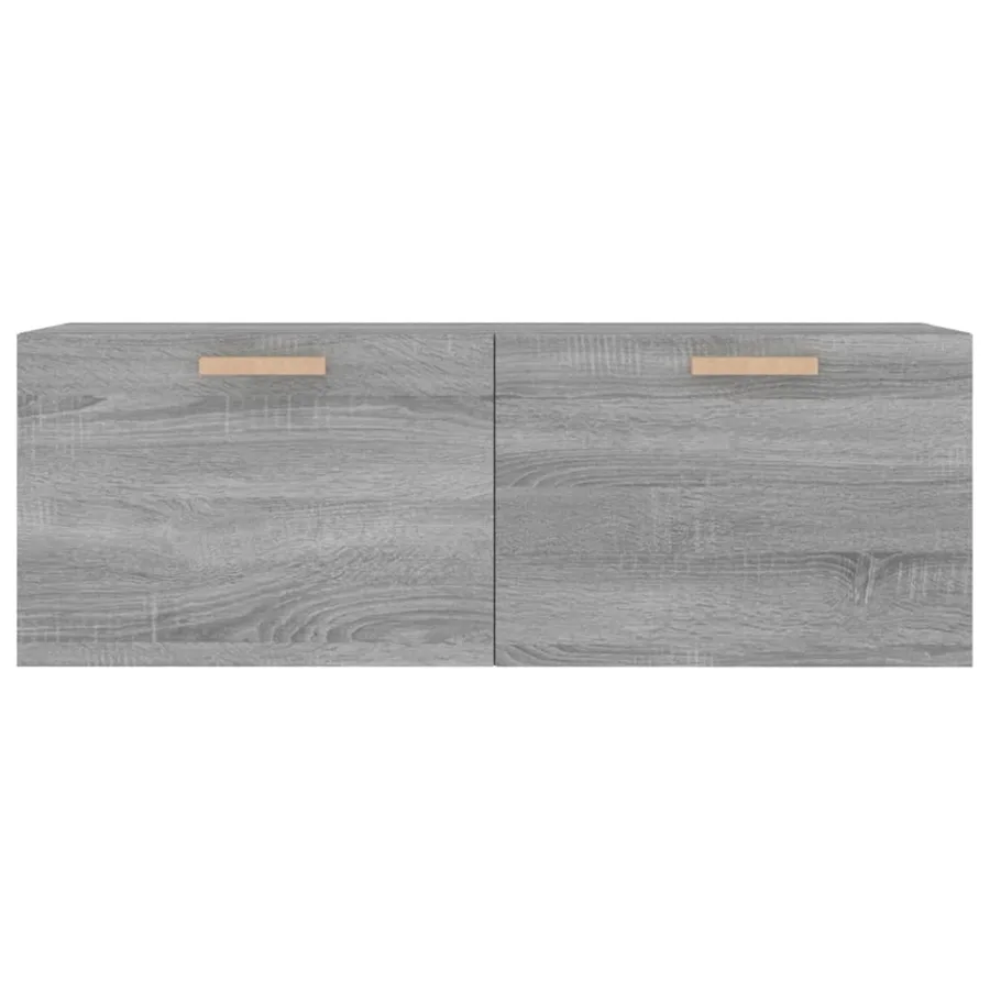 Armoire murale Sonoma gris 100x36,5x35 cm Bois d'ingénierie - 5