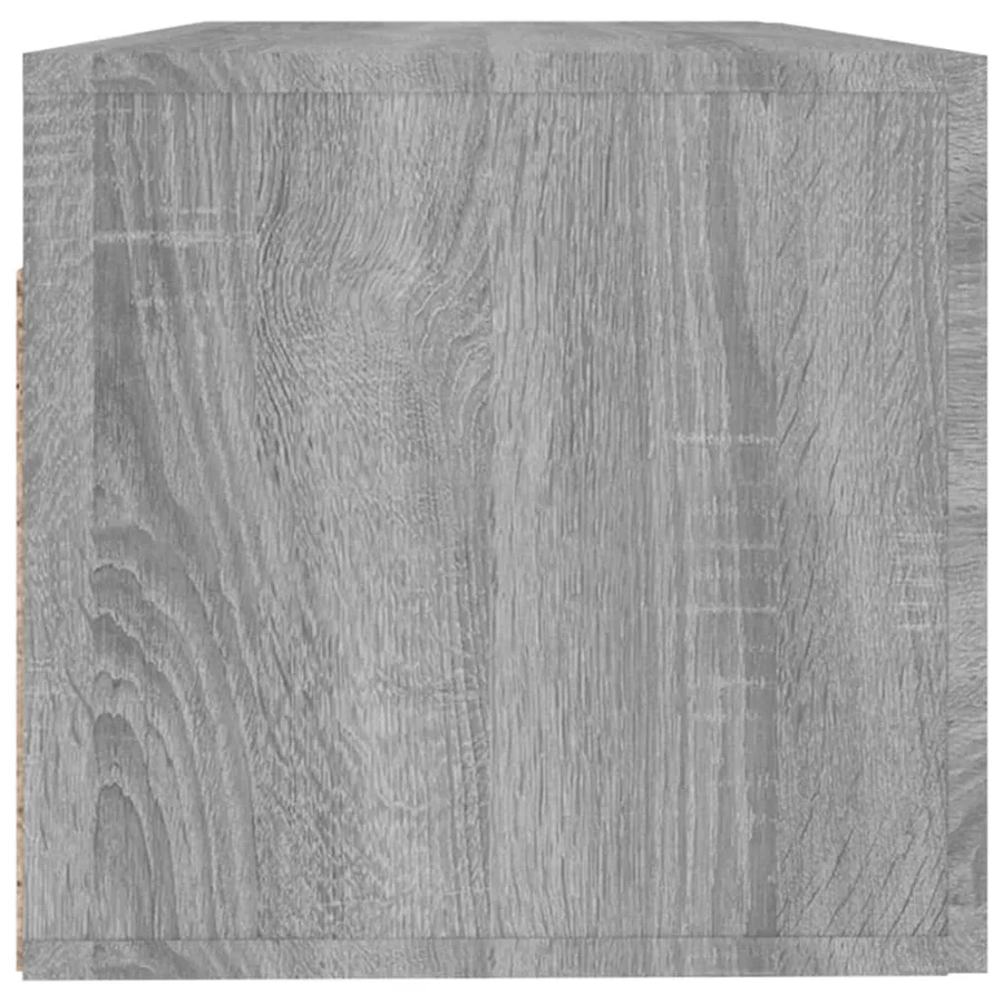 Armoire murale Sonoma gris 100x36,5x35 cm Bois d'ingénierie - 6