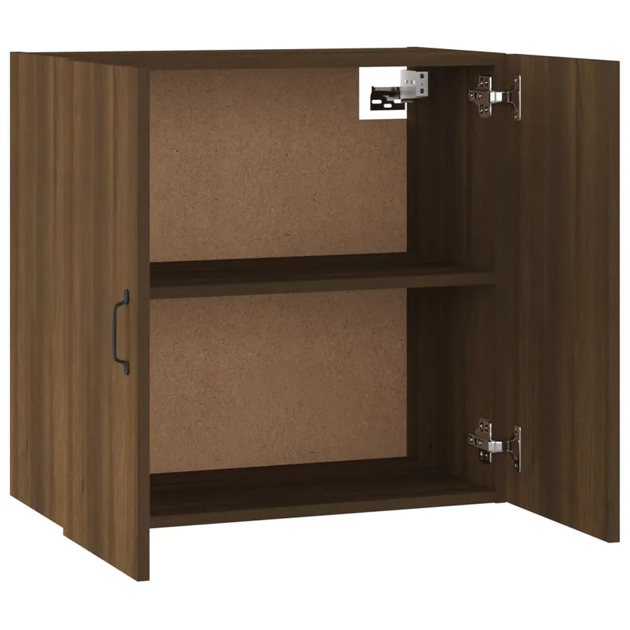 Armoire murale Chêne marron 60x31x60 cm Bois d'ingénierie - 5