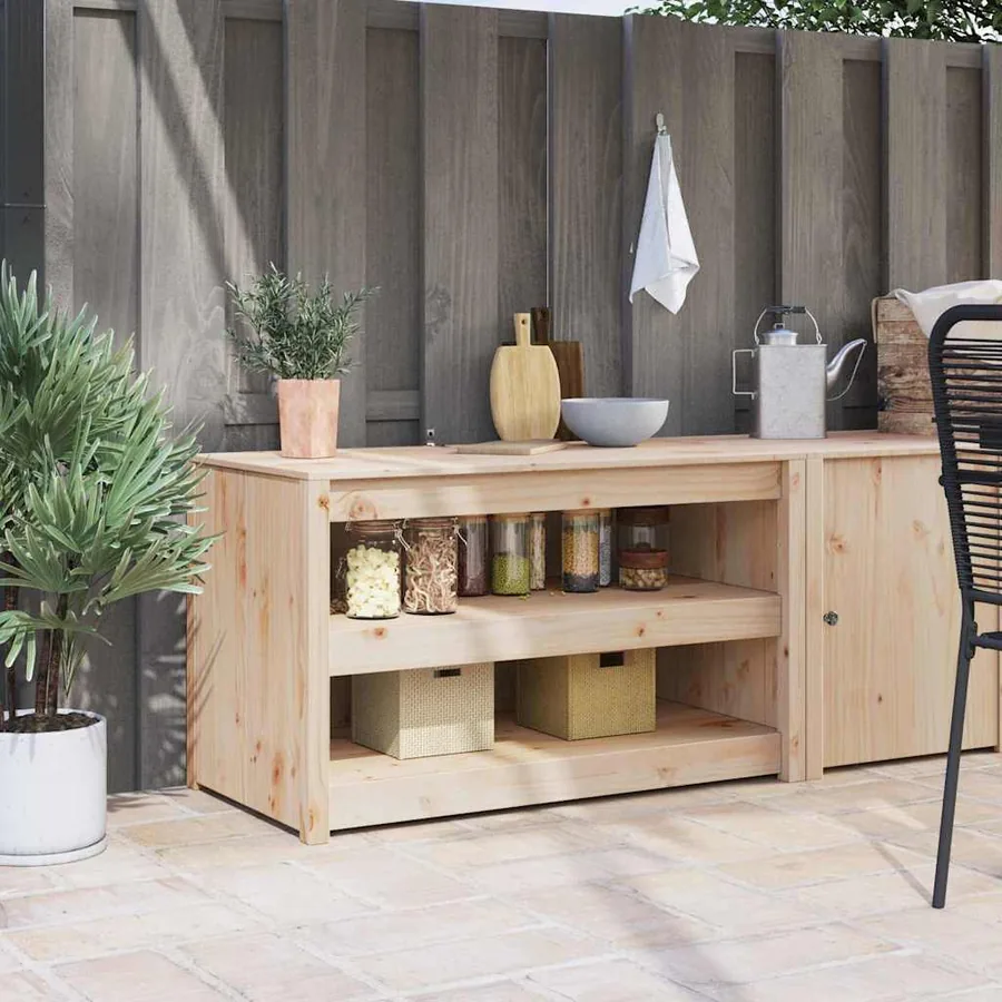 Armoire de cuisine MEPPEL Chêne brun 106 x 55 x 64 cm