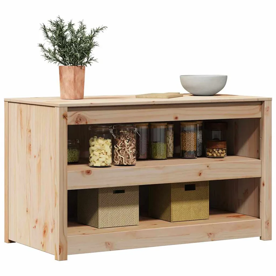 Armoire de cuisine MEPPEL Chêne brun 106 x 55 x 64 cm - 3