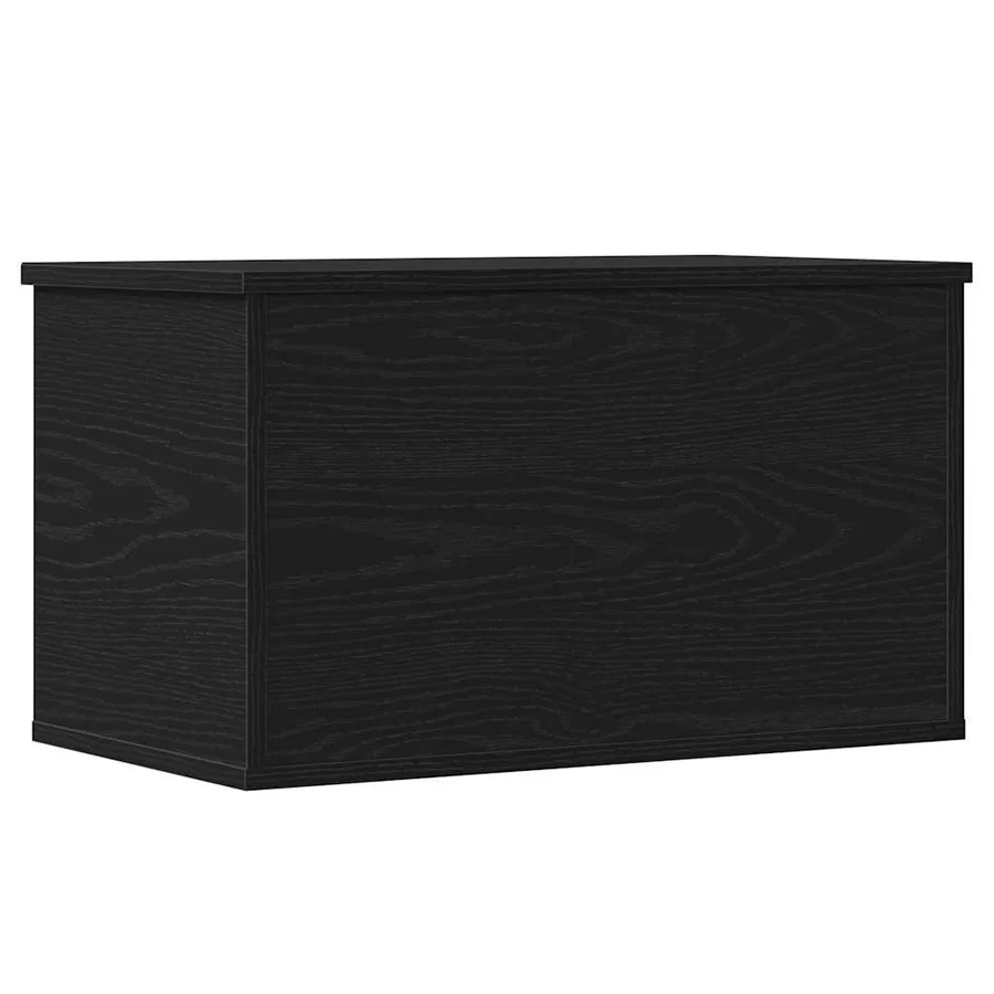 Boîte de Rangement Chêne noir 60 x 35 x 35 cm Bois d'ingénierie - 6