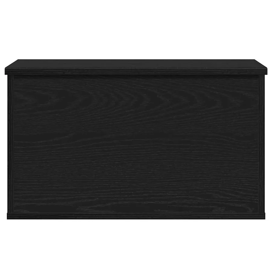 Boîte de Rangement Chêne noir 60 x 35 x 35 cm Bois d'ingénierie - 7
