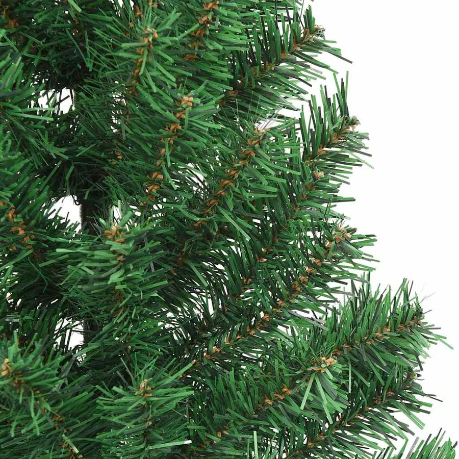 Sapin de Noël artificiel pré-éclairé Vert 240 cm PVC - 14