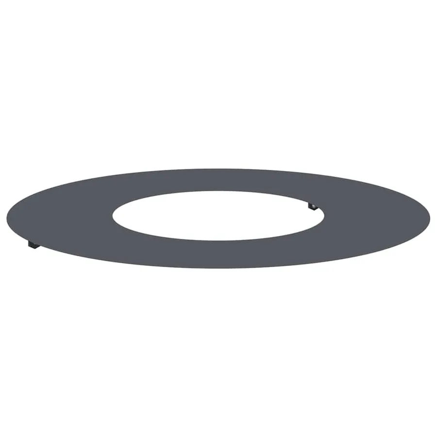 adapté pour anneau d'arbre plat Anthracite Ø30/60 cm Acier - 2