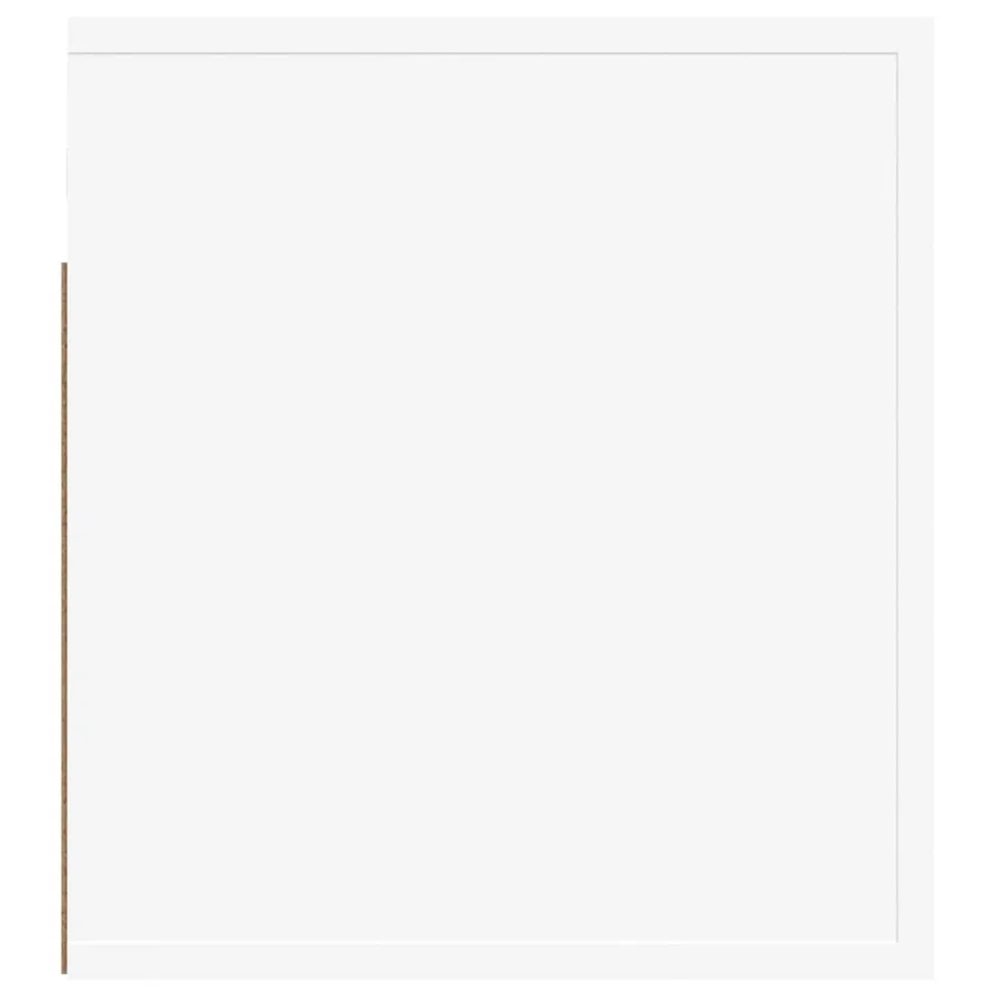 Tables de chevet murales 2 pcs Blanc 50x36x40 cm - 8