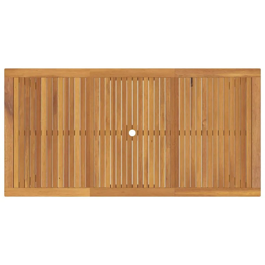 Ensemble de salle à manger pour jardin 7 pcs Gris - 11