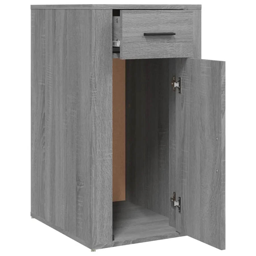 Armoire de bureau Sonoma gris 40x49x75 cm Bois d'ingénierie - 7