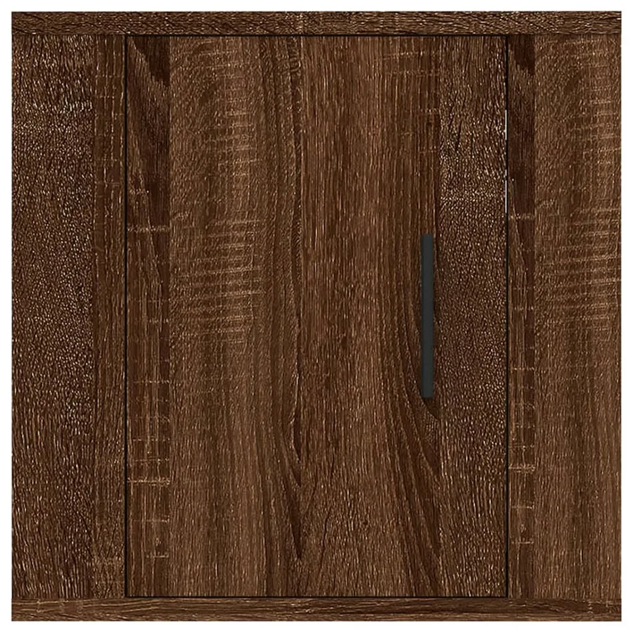 Meuble TV mural Chêne marron 40x34,5x40 cm - 4