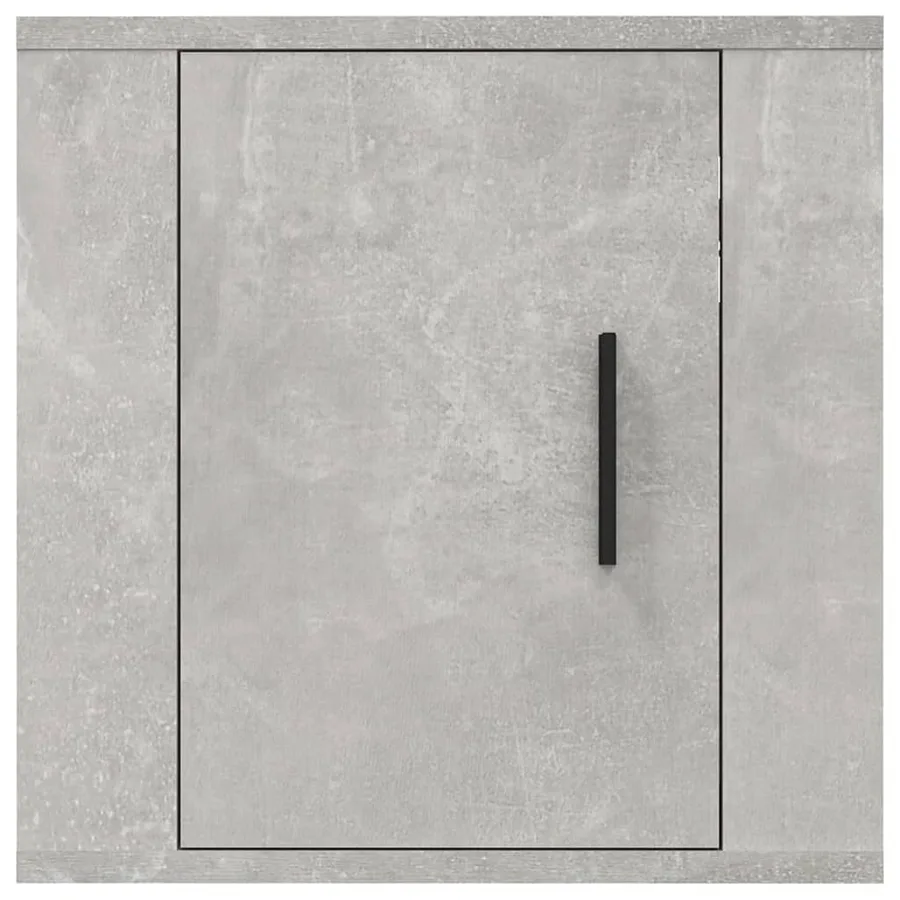 Meubles TV muraux 2 pcs Gris béton 40x34,5x40 cm - 5