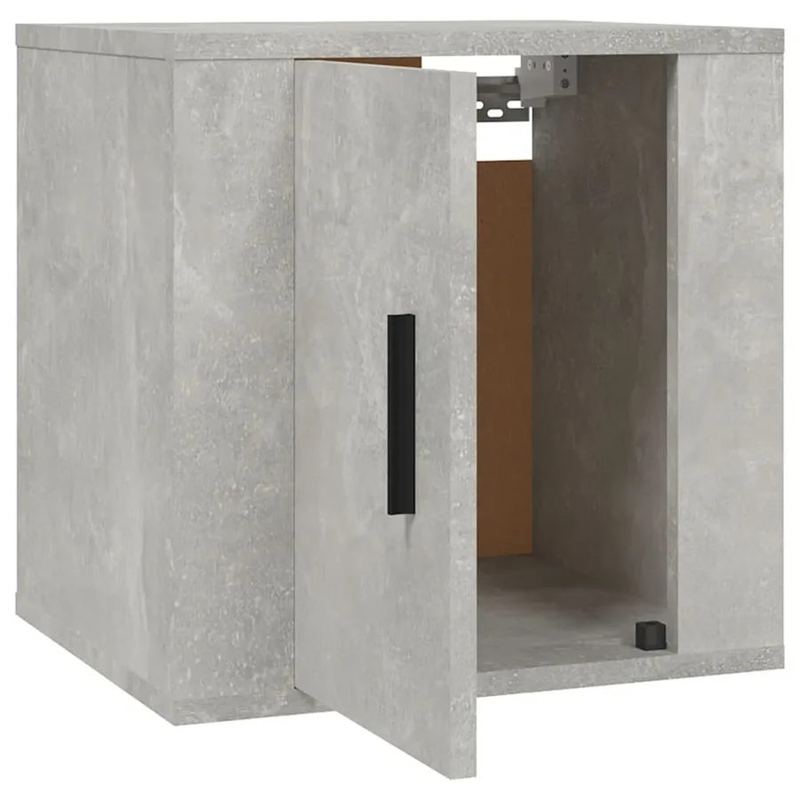 Meubles TV muraux 2 pcs Gris béton 40x34,5x40 cm - 6