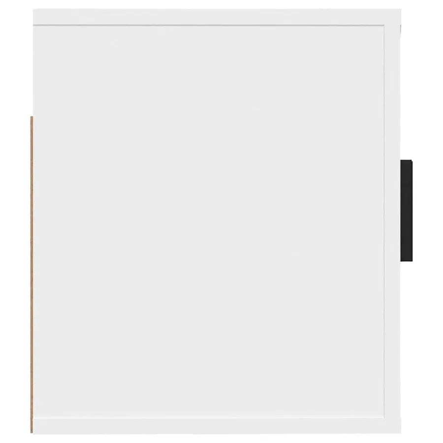 Meuble TV mural Blanc 57x34,5x40 cm - 6