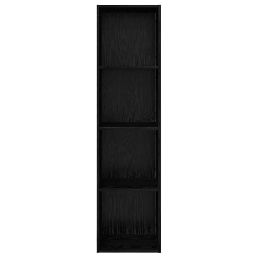 Ensemble meuble TV Montage mural Chêne noir 37 x 37 x 142,5 cm - 6
