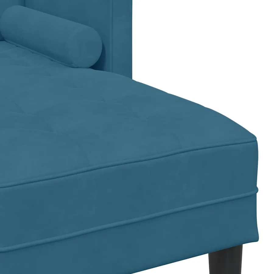 Ensemble de Canapés avec coussin Bleu Polyester - 7