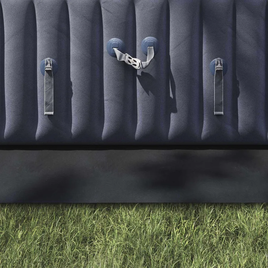 Tapis de piscine Noir 820 x 420 x 0,1 cm Tissu non tissé - 4