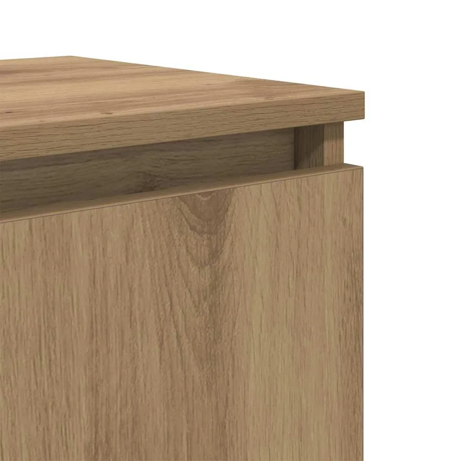 Cabinet de chevet Chêne artisanal 40 x 30 x 50 cm - 9