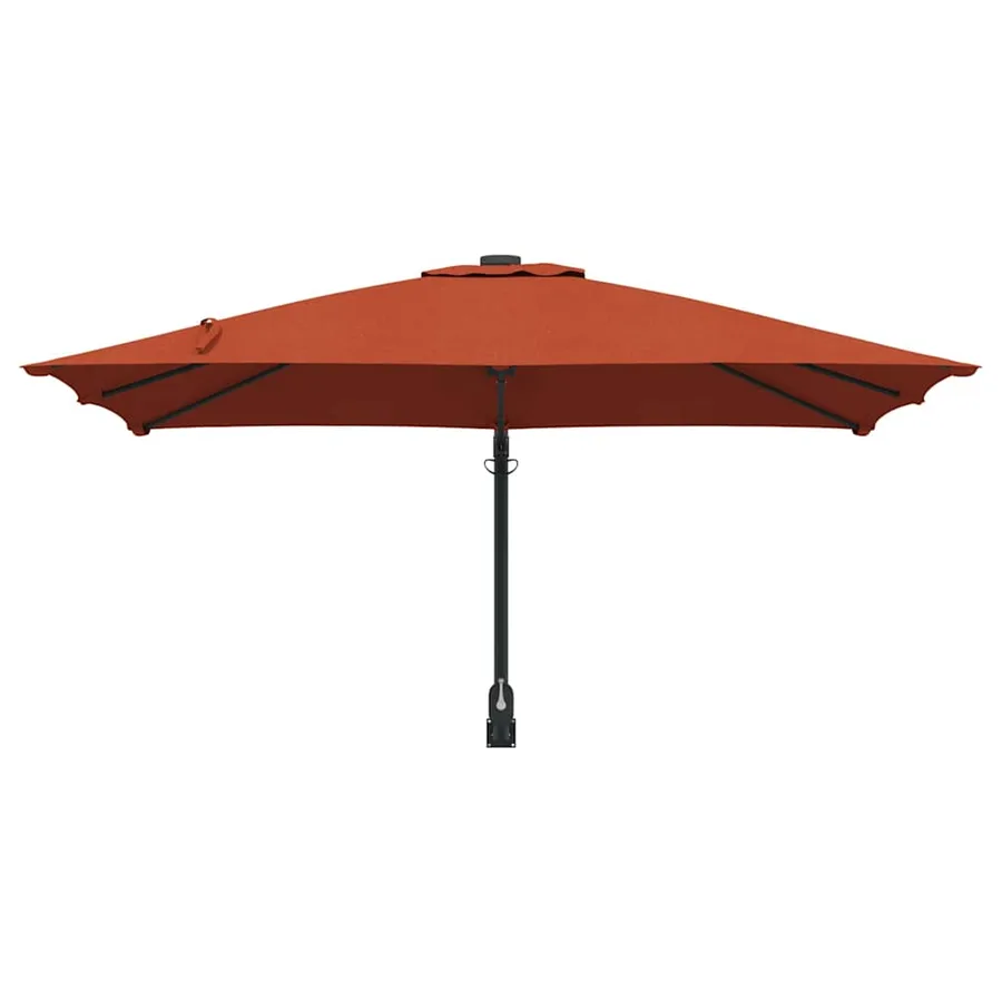 Parasol de jardin Terre cuite 248,5 x 247,5 x 160 cm - 4