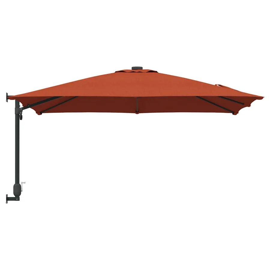 Parasol de jardin Terre cuite 248,5 x 247,5 x 160 cm - 5