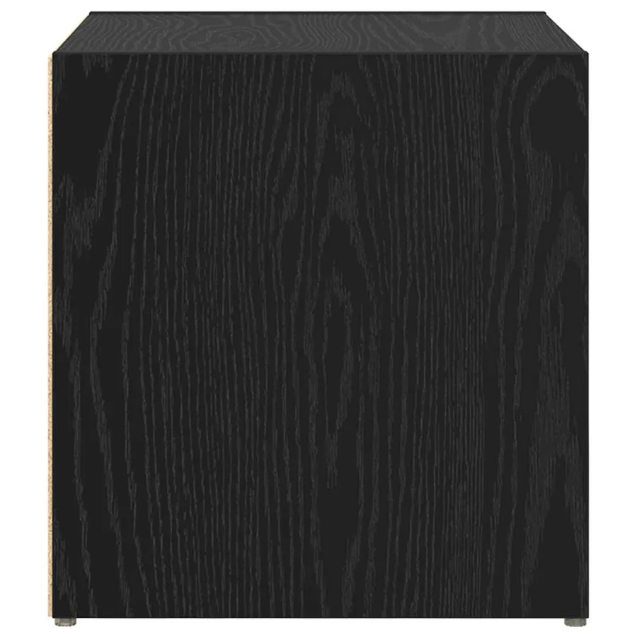 Ensemble meuble TV Montage mural 4 pcs Noir 37 x 35 x 37,5 cm - 7