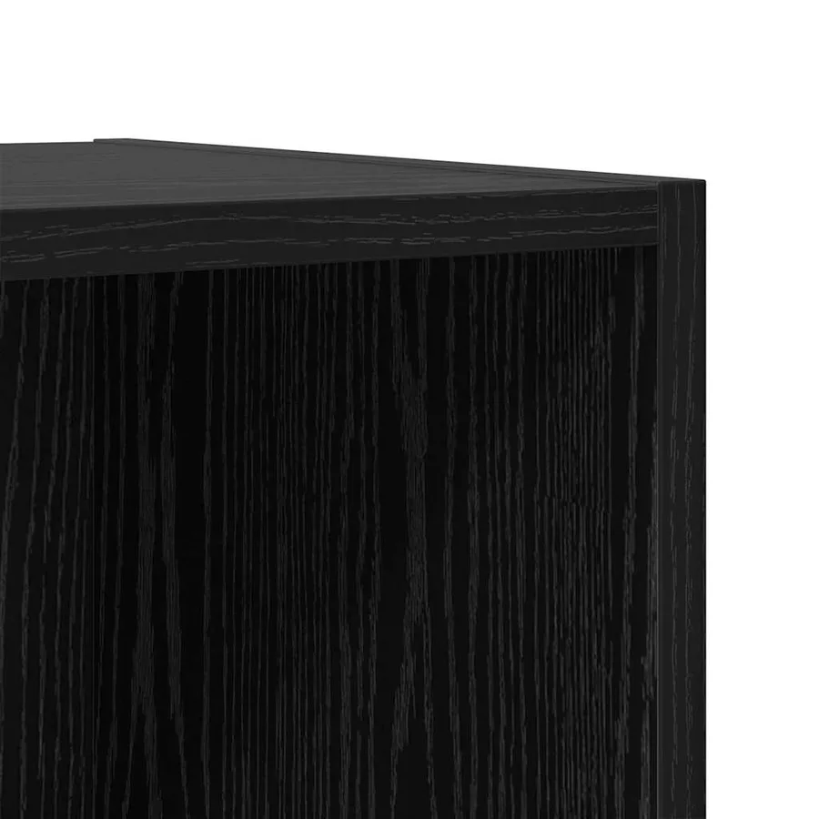 Ensemble meuble TV Montage mural 4 pcs Noir 37 x 35 x 37,5 cm - 9