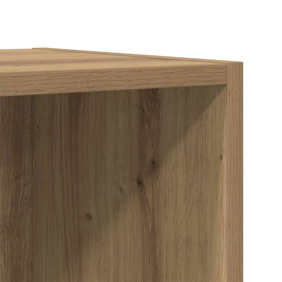 Ensemble meuble TV 4 pcs Chêne artisanal Bois d'ingénierie - 9